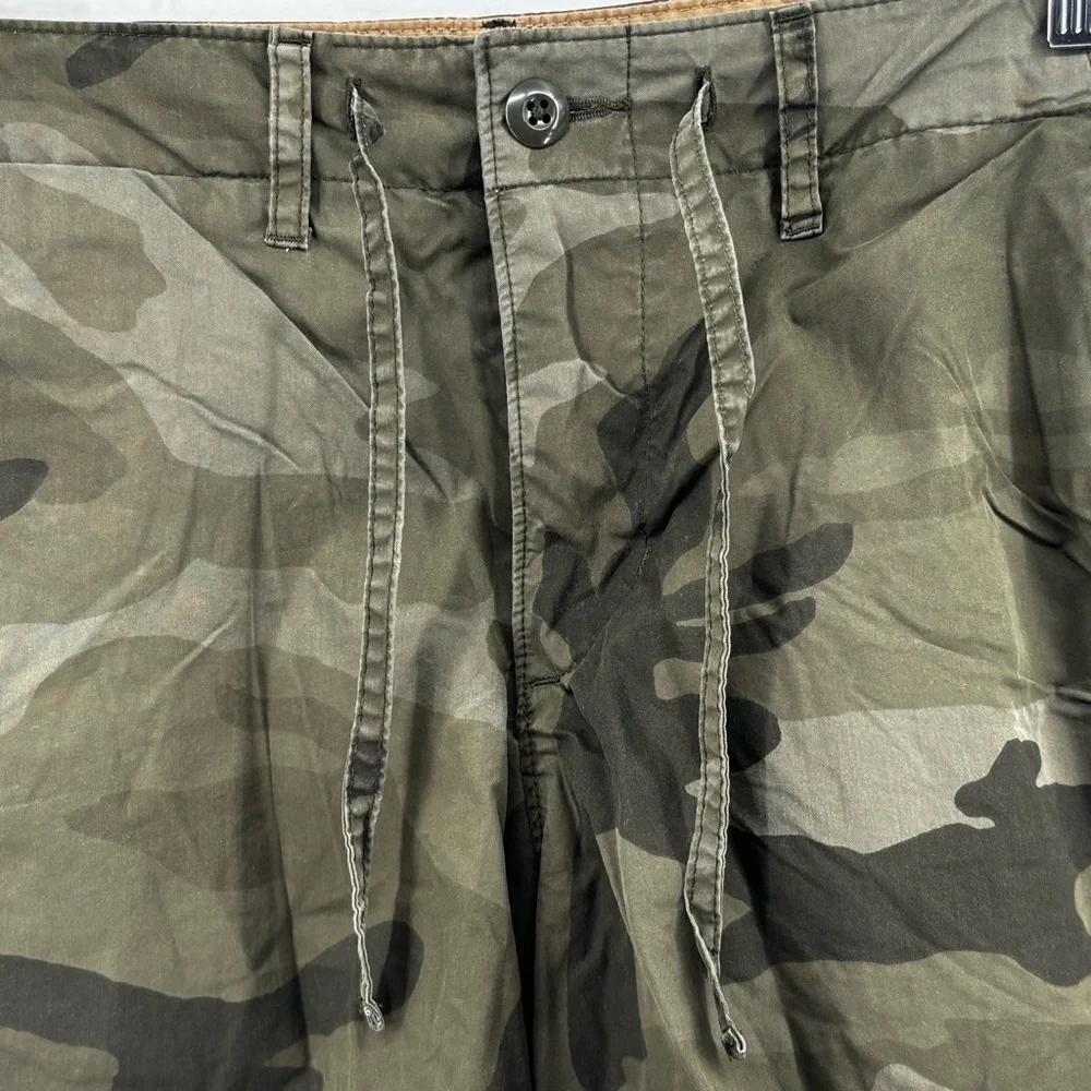 Abercrombie & Fitch Mens Camouflage‎ Cargo Utility Shorts Size 29